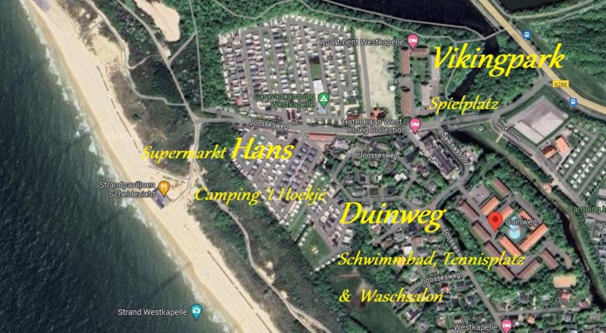 Duinzicht 6 Bed By The Sea Apartment Westkapelle Ngoại thất bức ảnh